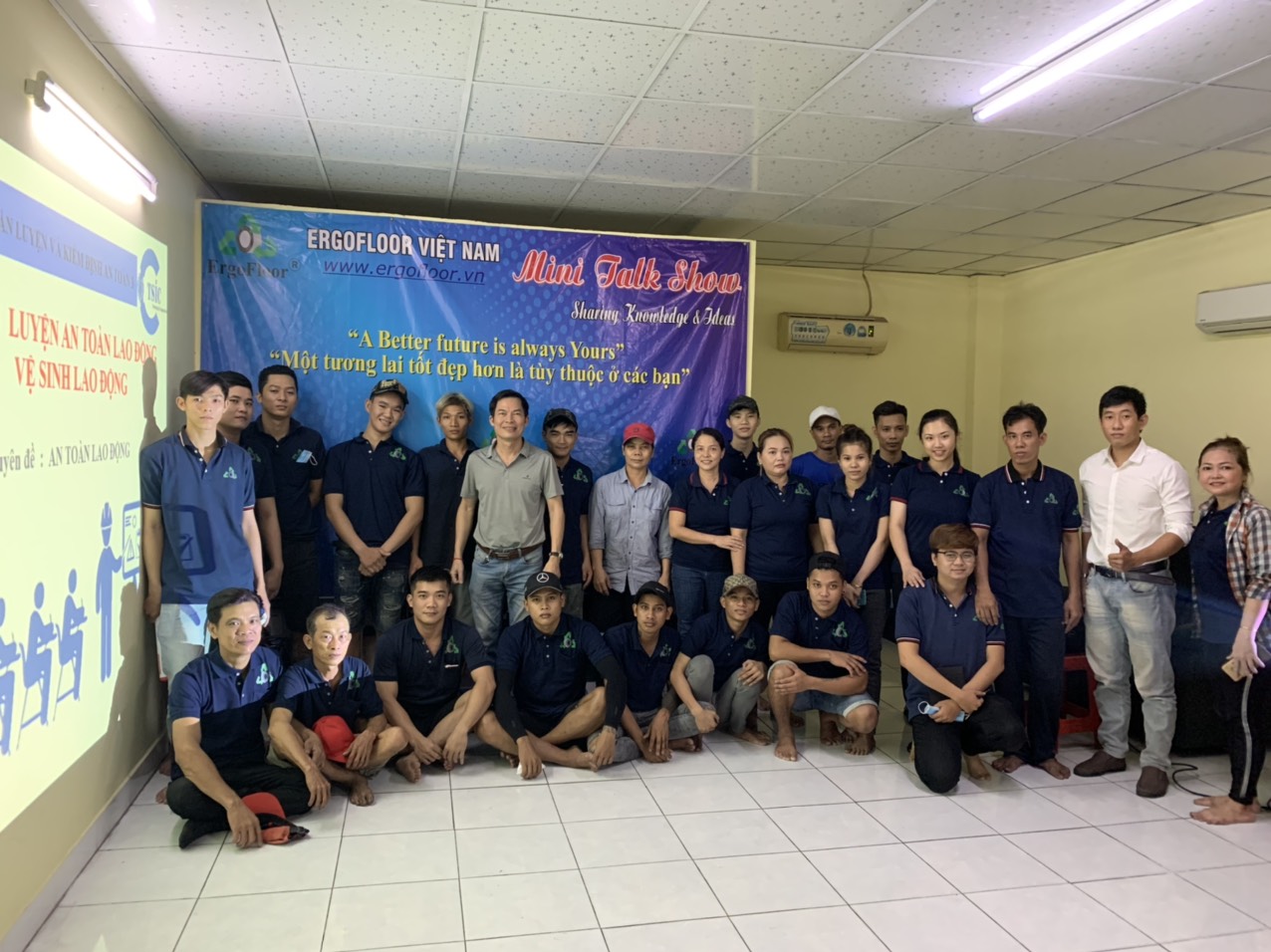 Buổi huấn luyện về an toàn lao động